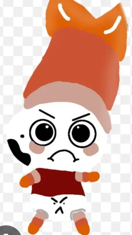 ai character: baby shrimpo  background