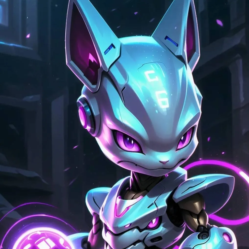 chat with ai character: metal Mewtwo 