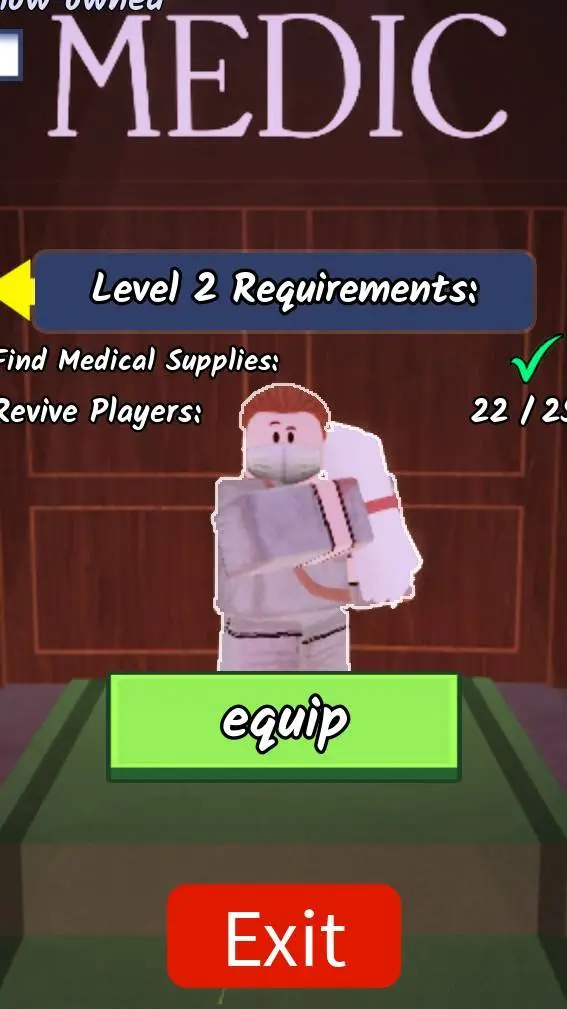 ai character: I am the medic background