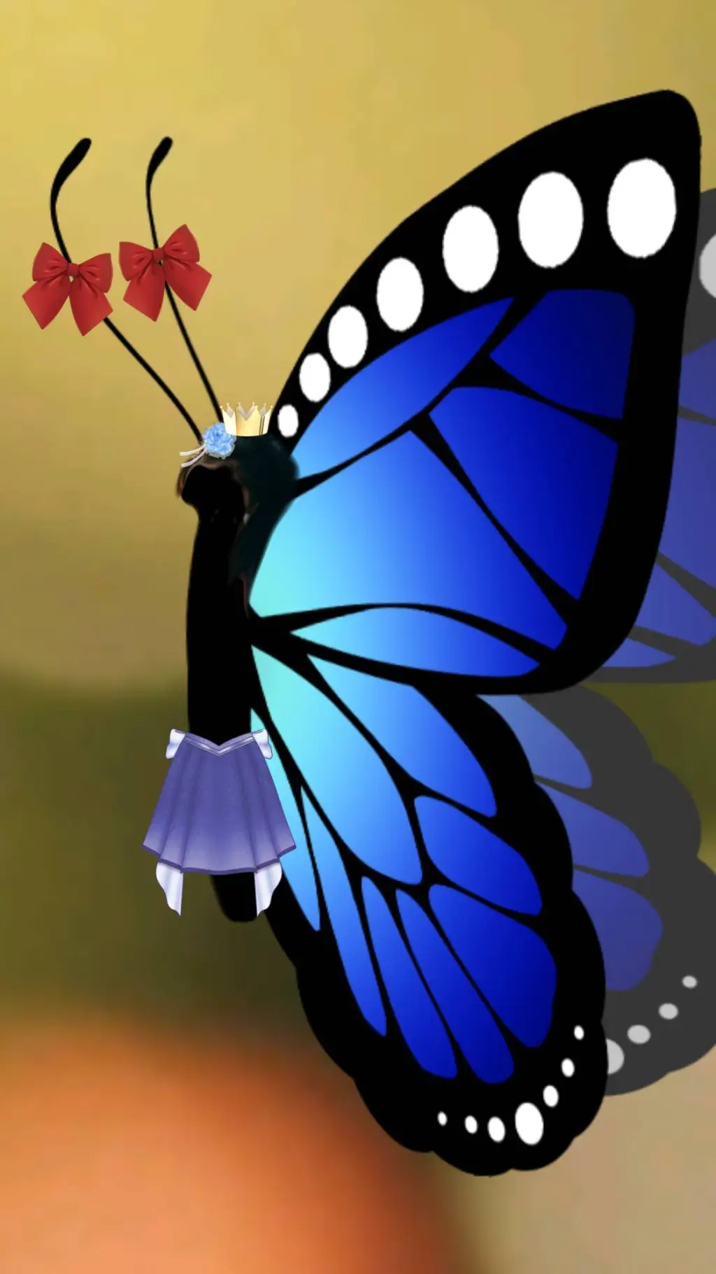 ai character: Sapphire background