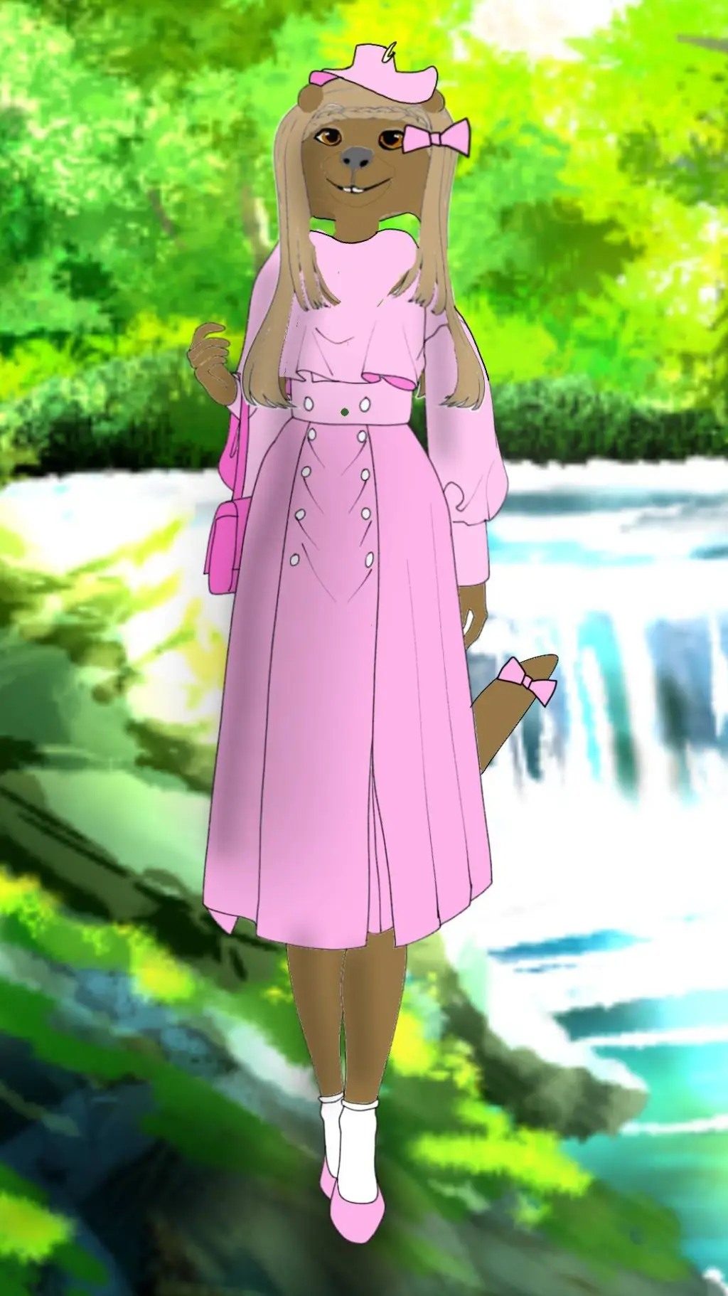 ai character: Lilya background