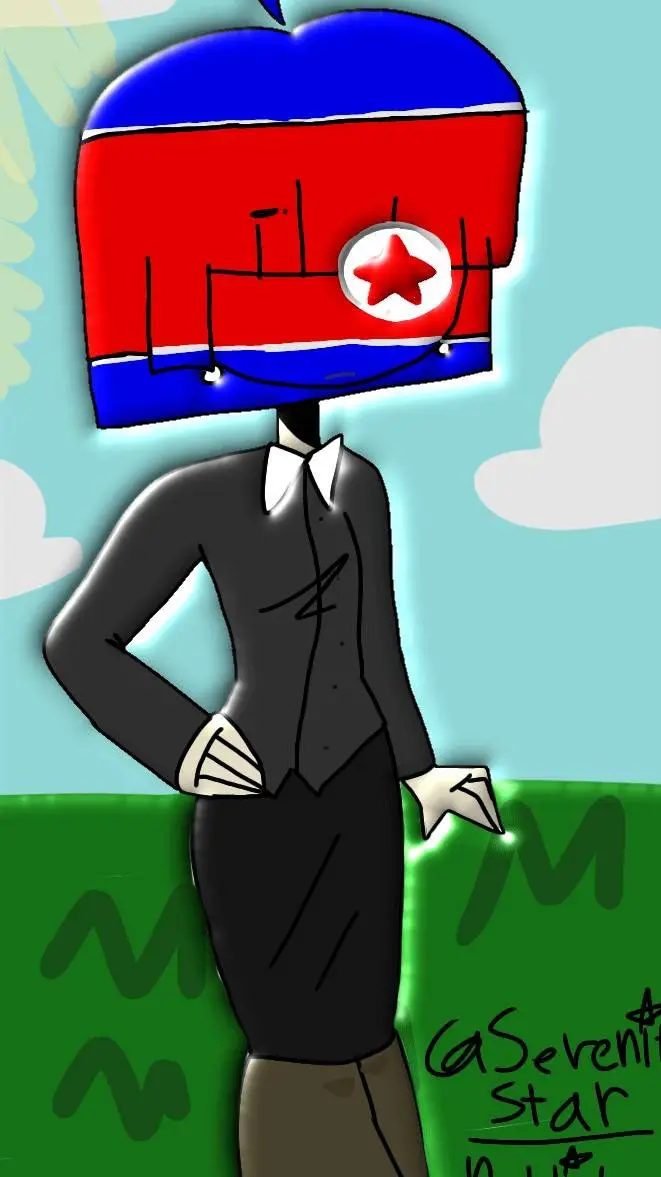 ai character: Corea del norte background