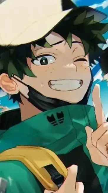 ai character: izuku (deku) background