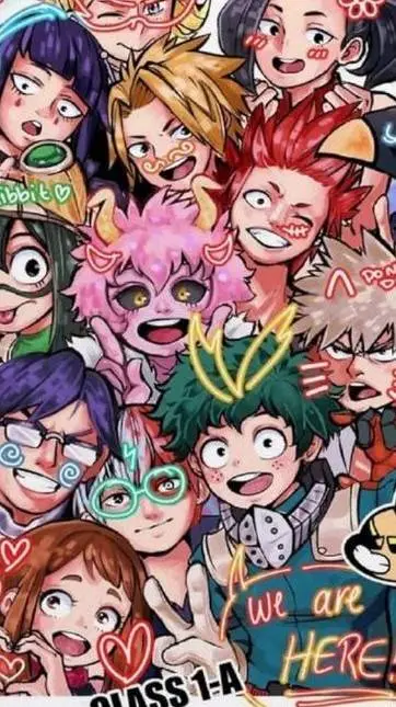 ai character: Mha new student  background