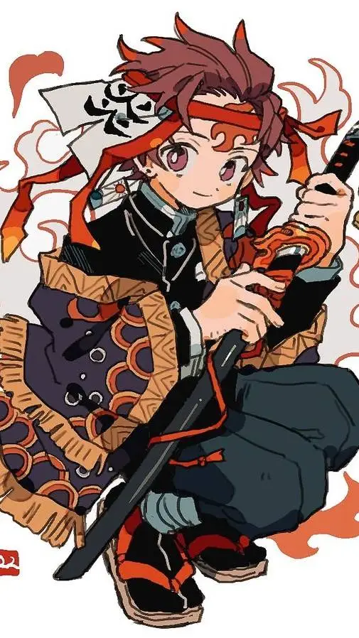 ai character: Tanjiro Kamado background