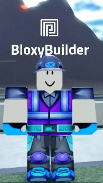 ai character: bloxyBuilder background