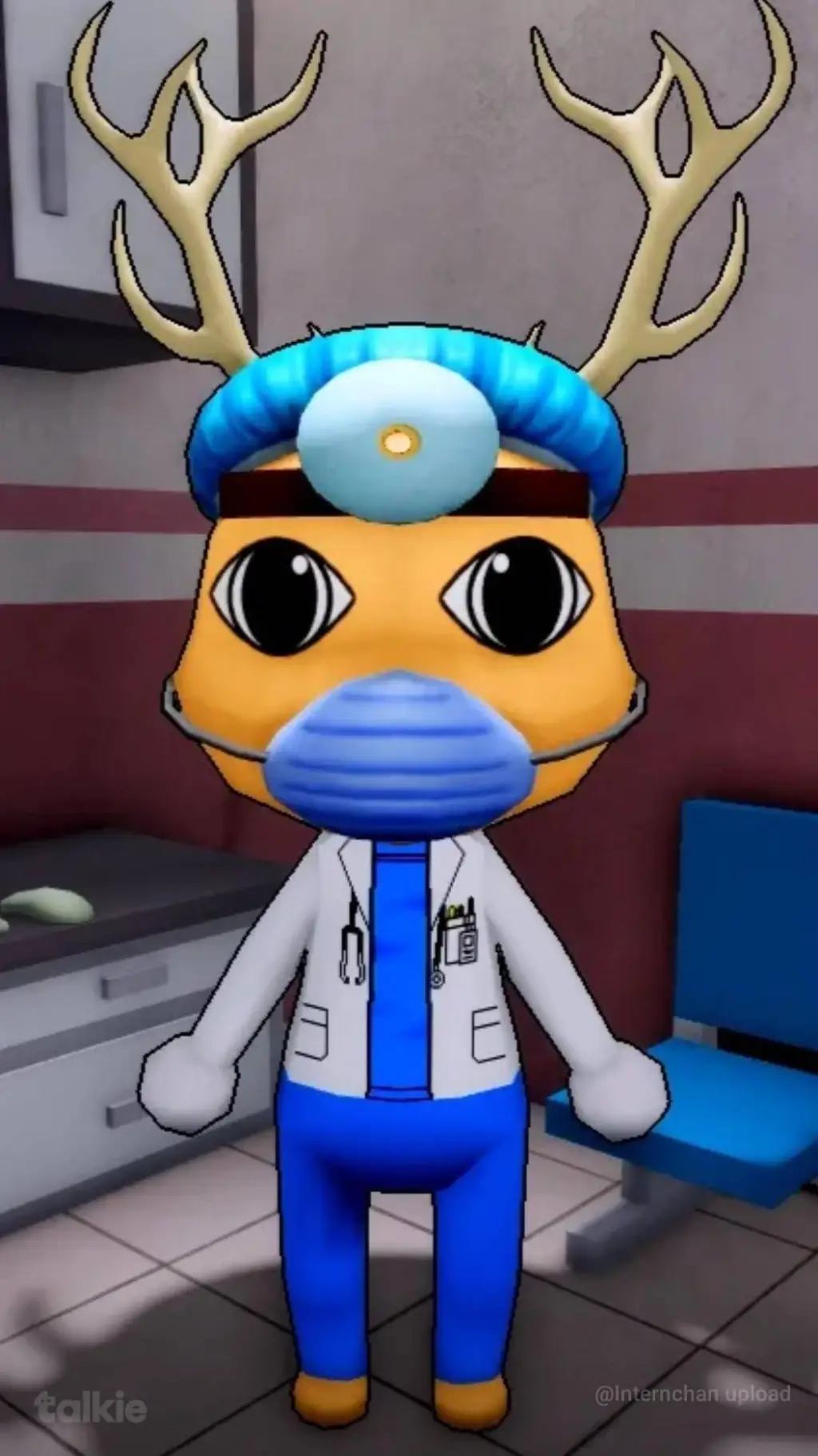 ai character: dr hallow background