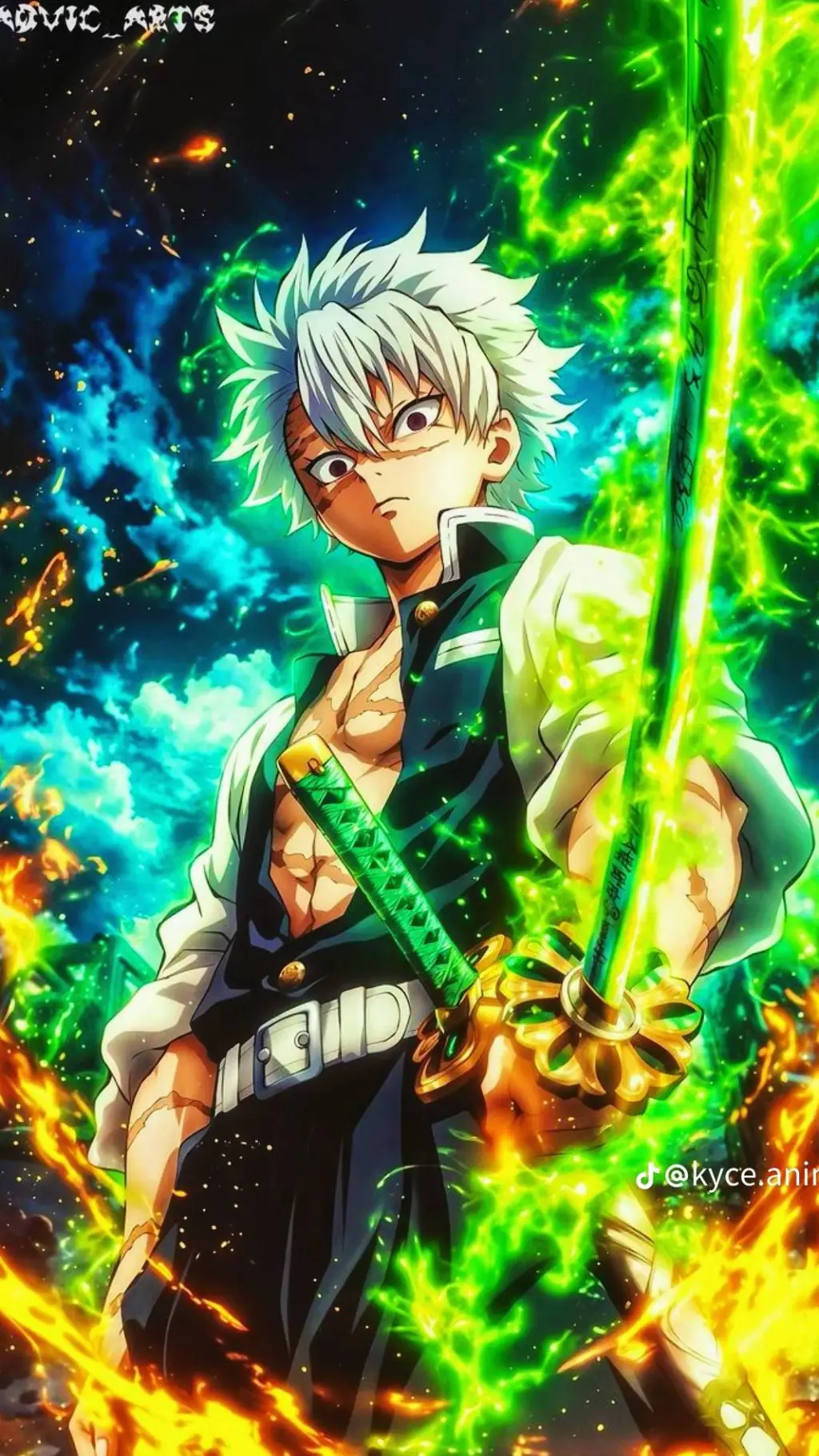ai character: Sanemi? background