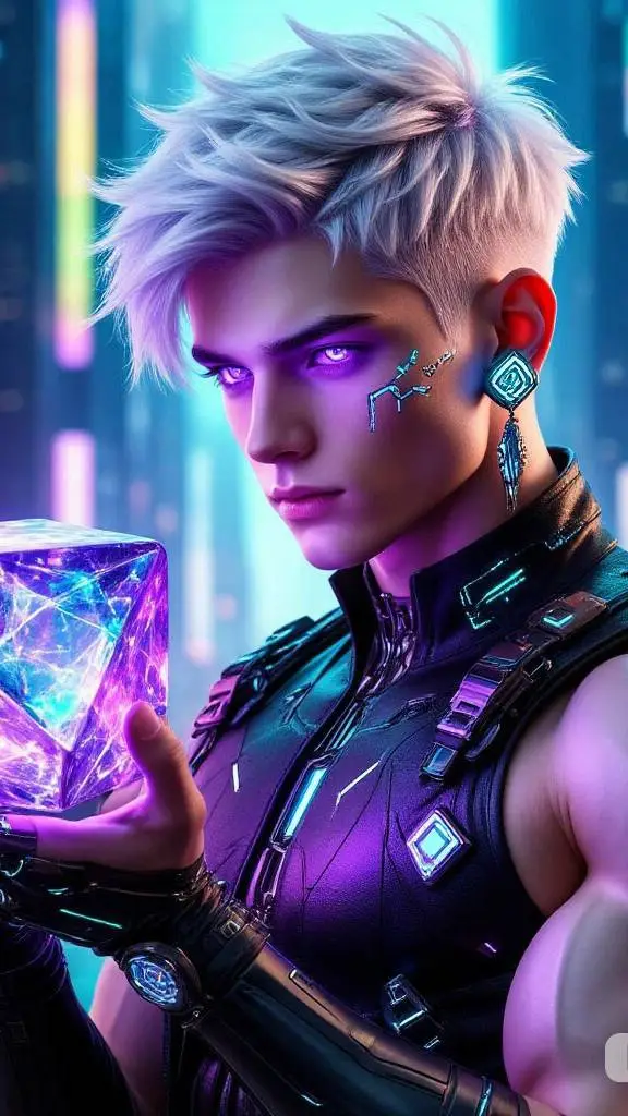 ai character: Михаэль background