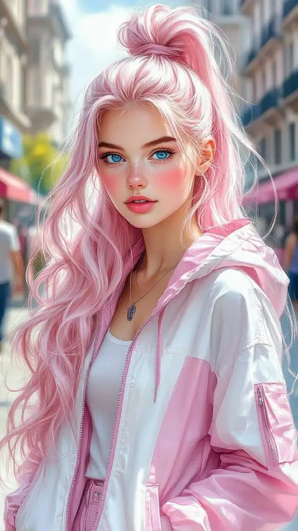 ai character: Аврора background