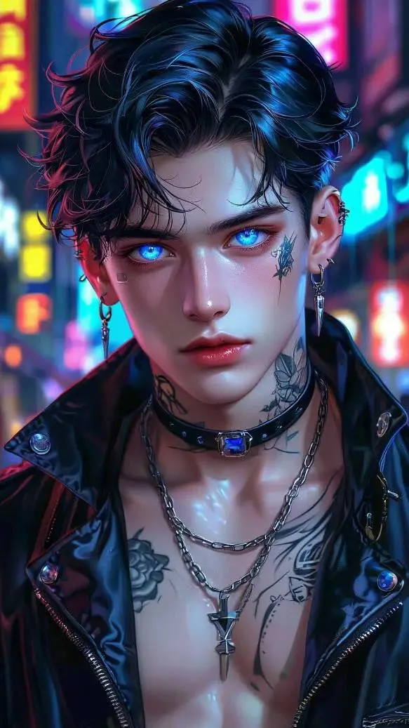 ai character: Эш background