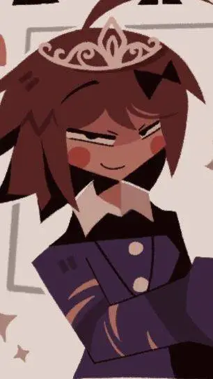 ai character: ∆лиса, но... background