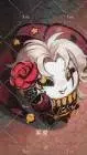 ai character: Pierrot valentimes background