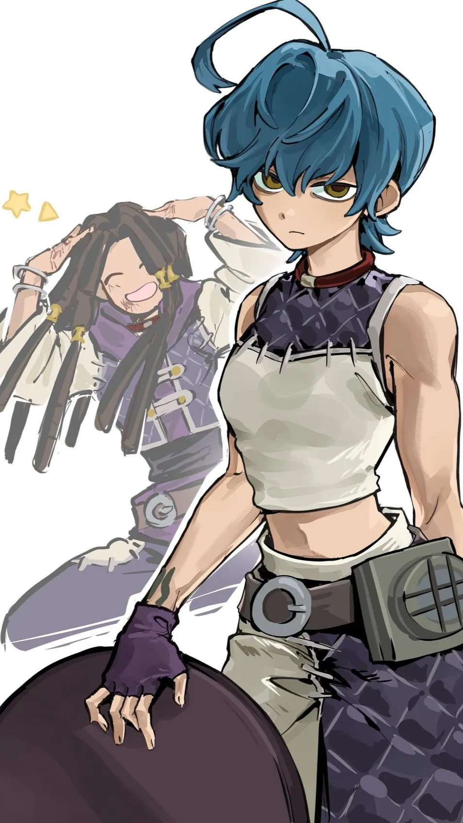 ai character: Andor x jabber background