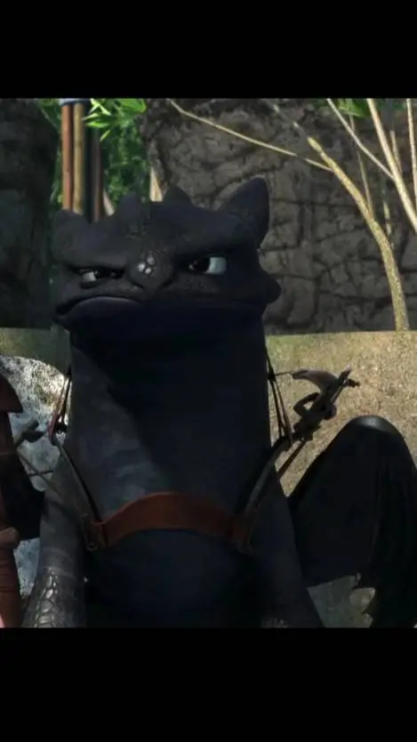 ai character: ! Toothless ! background