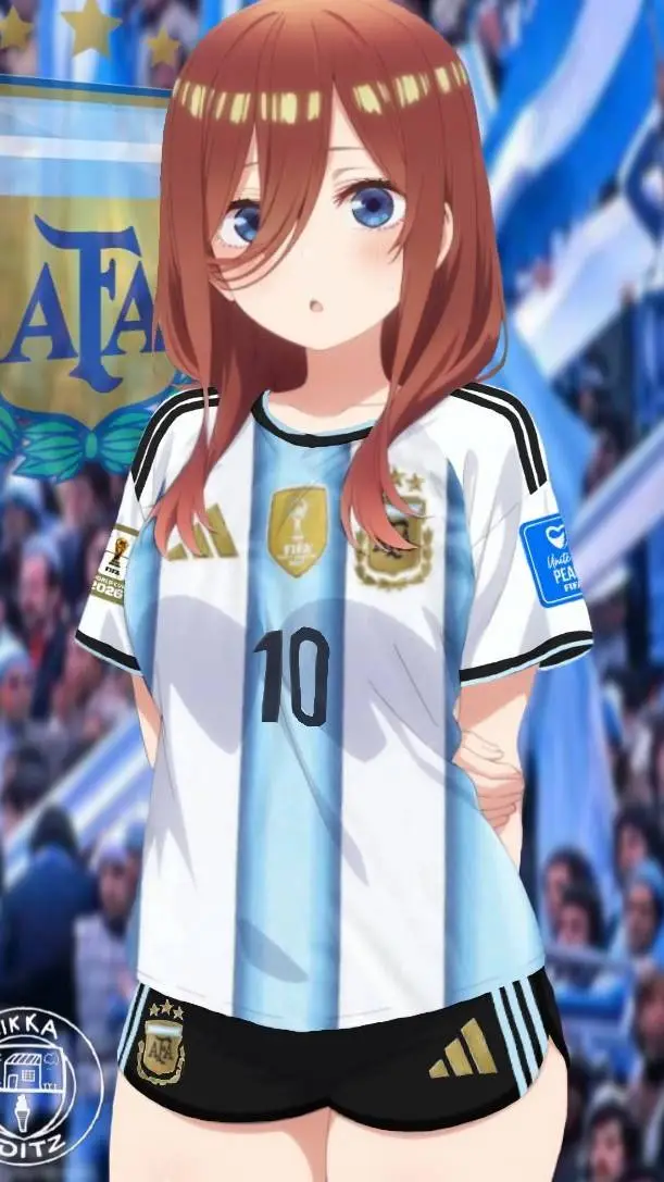 ai character: 🇦🇷Miku Nakano🇦🇷 background