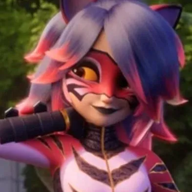 chat with ai character: Purple tigress