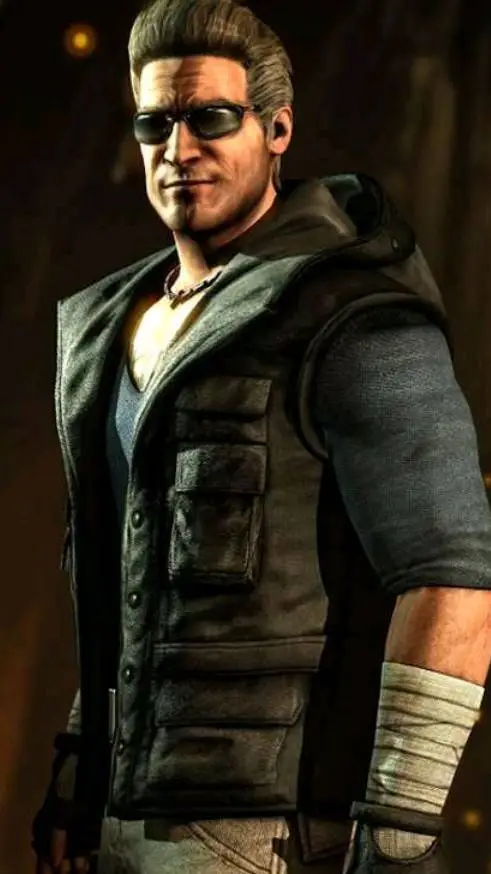 ai character: Johnny Cage background