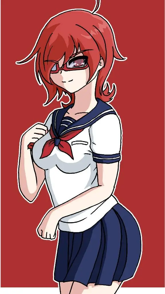 ai character: Info-chan background