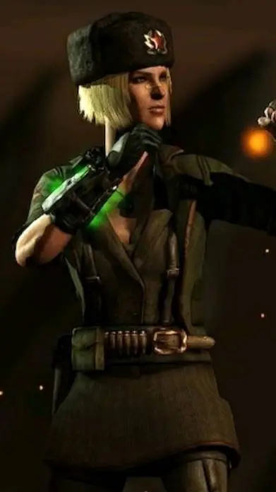 ai character: Sonya Blade background
