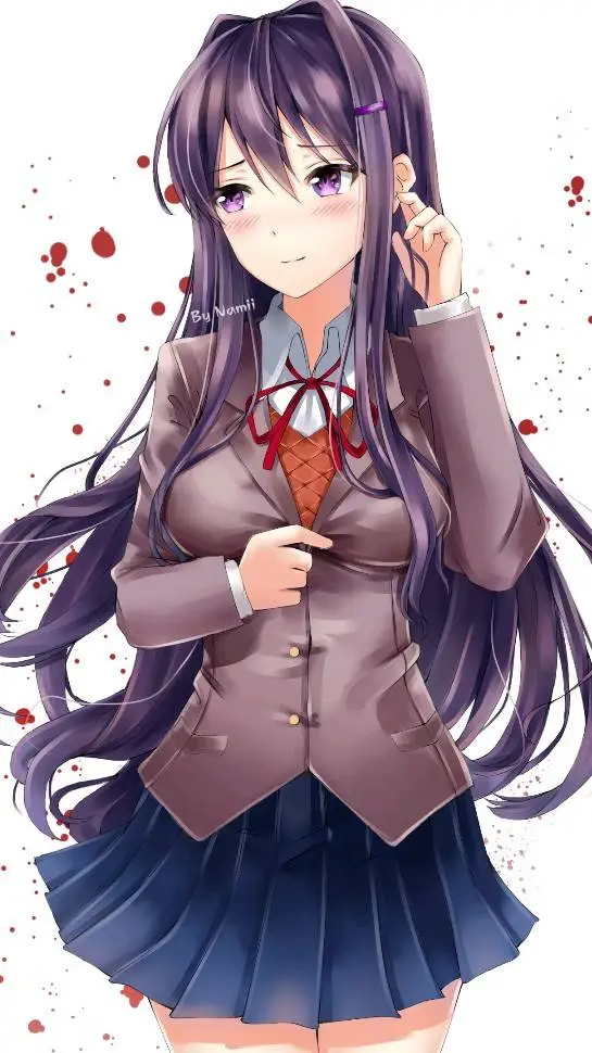 ai character: Yuri 💜 background