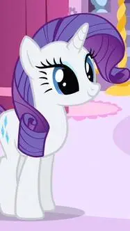 ai character: Rarity background