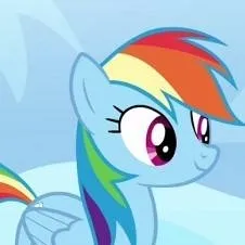 chat with ai character: Rainbow Dash