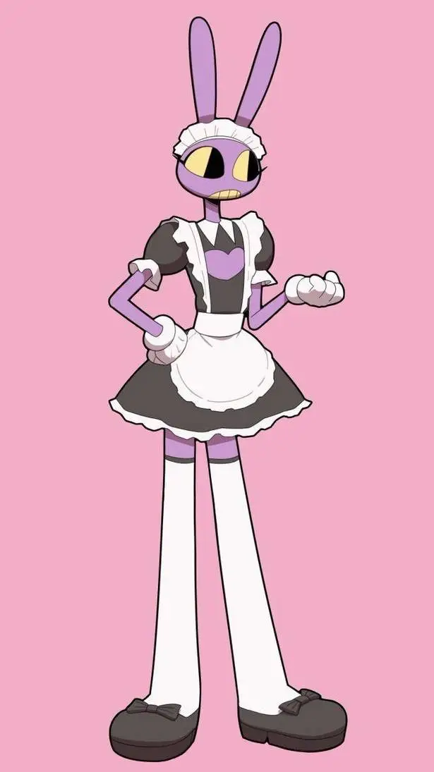 ai character: jax maid☺️ background