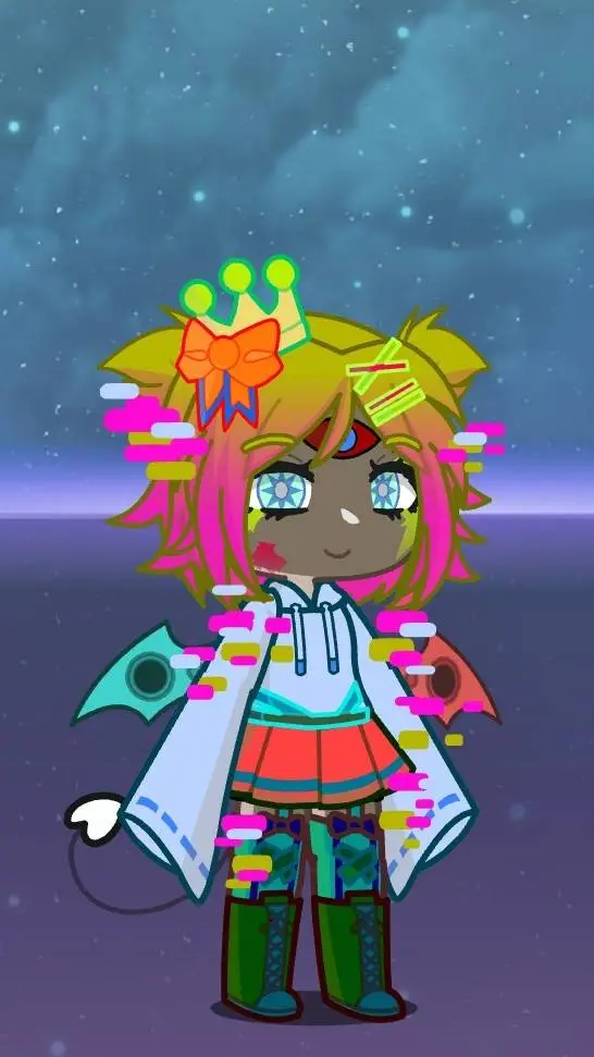 ai character: Inverty  background