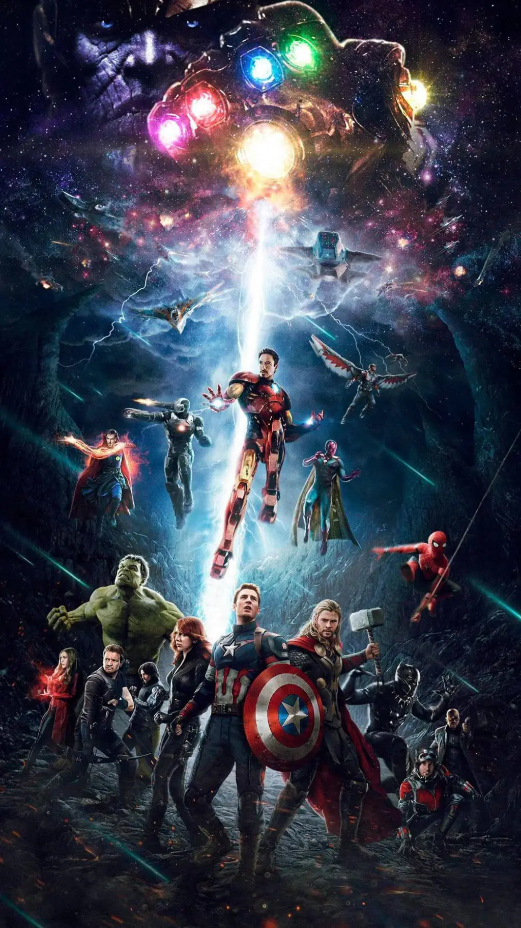 ai character: ✨ Avengers ⚔️ background