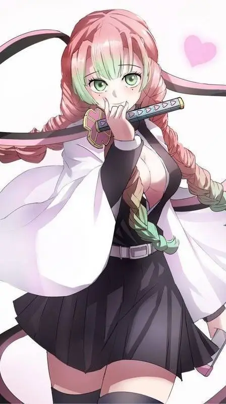ai character: 🍡Mitsuri Kanroji🍡 background
