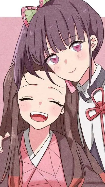 ai character: 🌺-Kanao x Nezuko-🌸 background