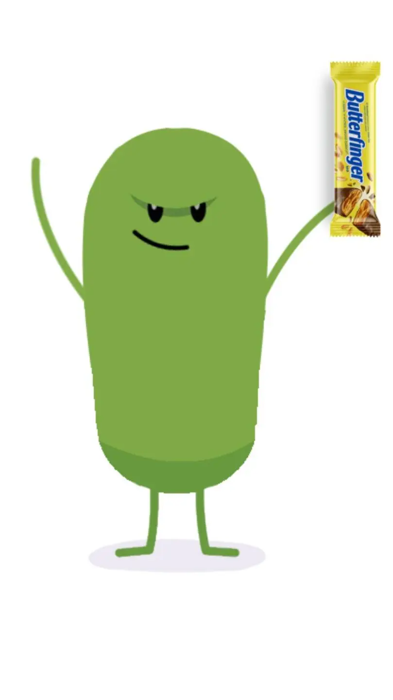 ai character: Clod❤️Butterfinger background