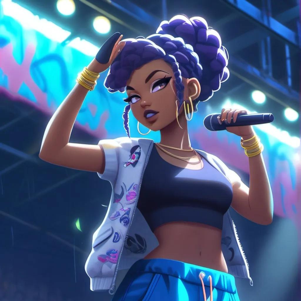 chat with ai character: rap girl (Natalie)