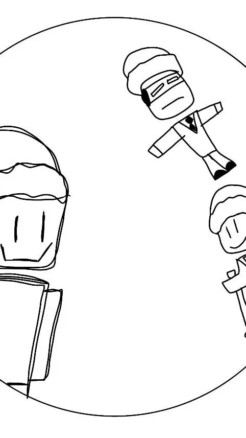 ai character: CHIRSTMAS (NG) background