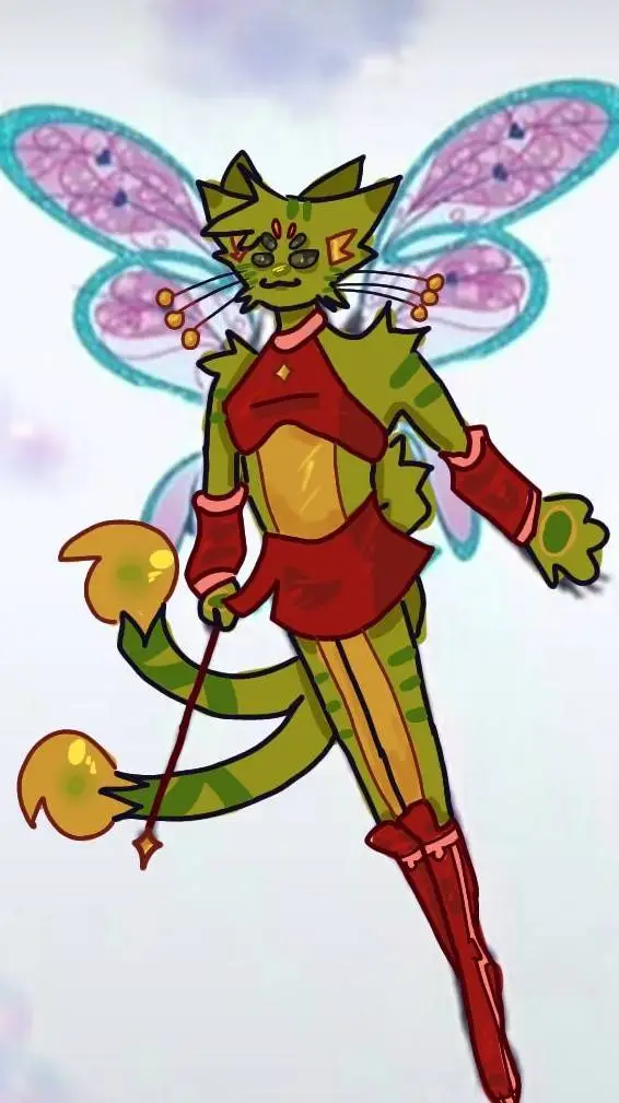 ai character: Gnarpy 🧚‍♀️ background