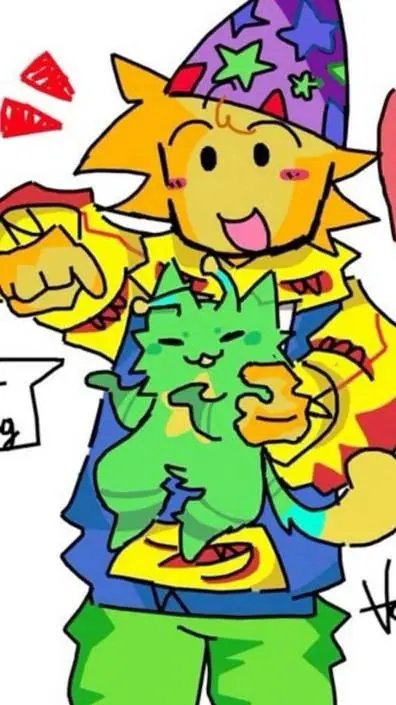 ai character: Party noob x Gnar- background