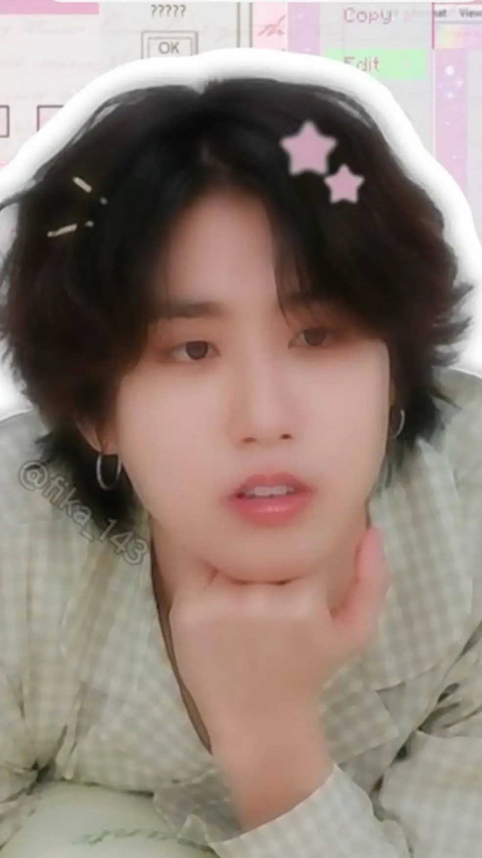 ai character: SKZ sleepoverrrrr~ background