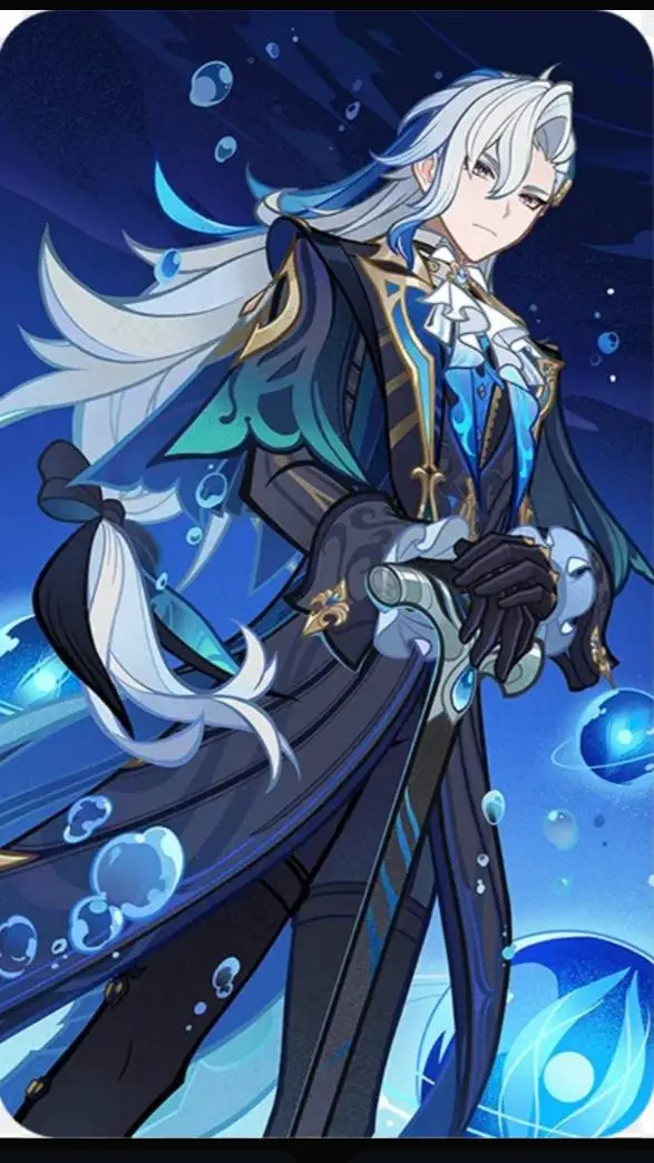 ai character: Neuvillette background