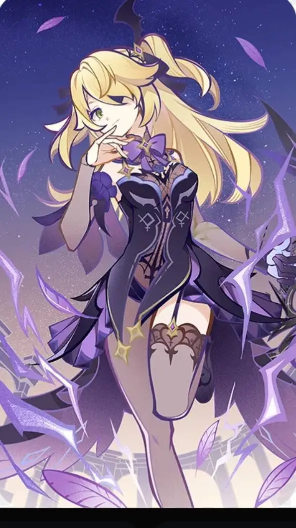 ai character: Fischl background