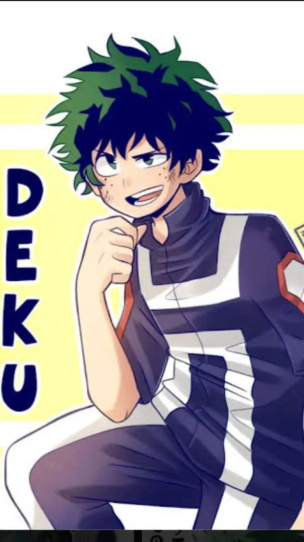 ai character: Deku background