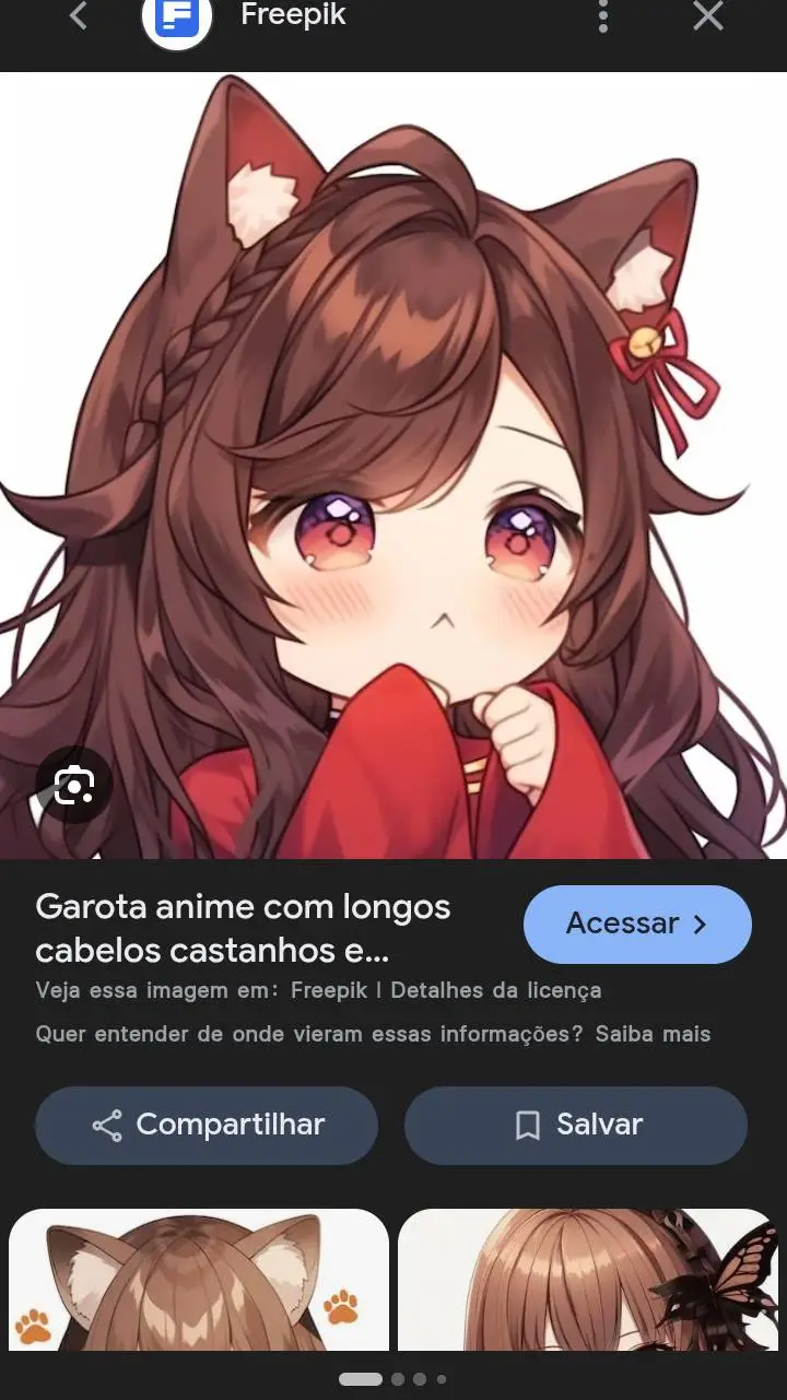 ai character: Rebeca gatinha 😻🤎 background