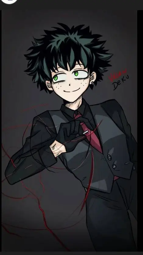 ai character: Deku vilão😰😓 background