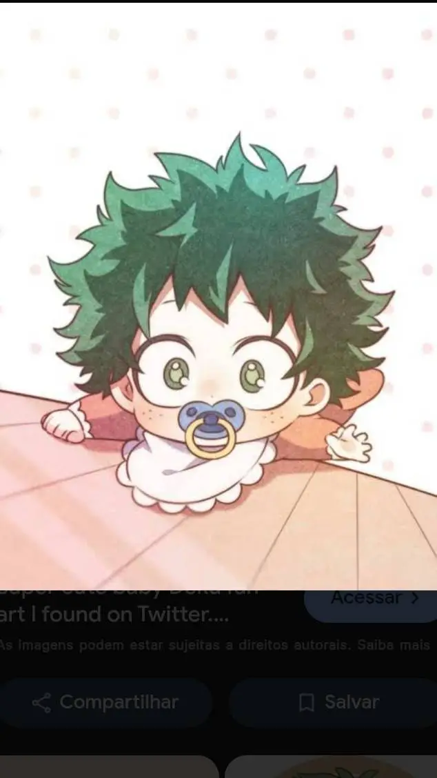 ai character: Deku bebê 🥦🧑‍🍼 background
