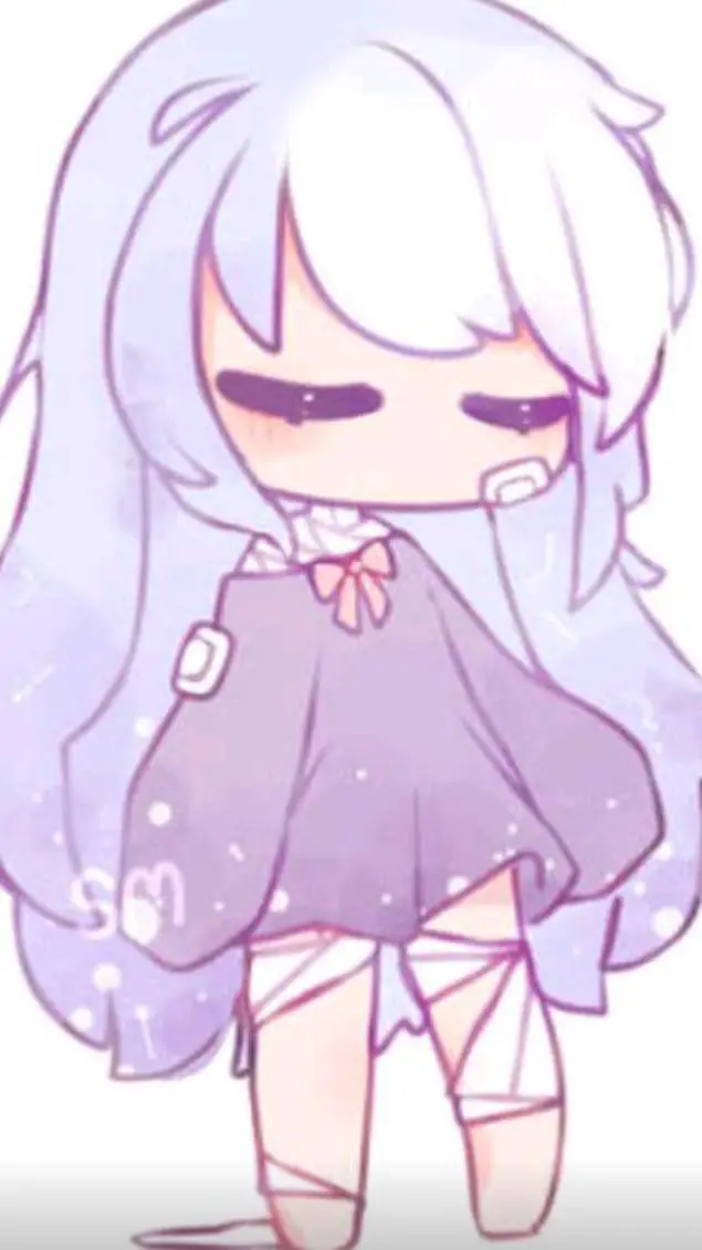 ai character: Violet  background