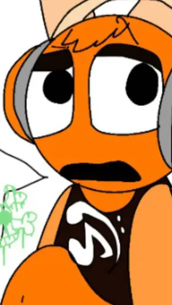 ai character: Oren vore raddy background
