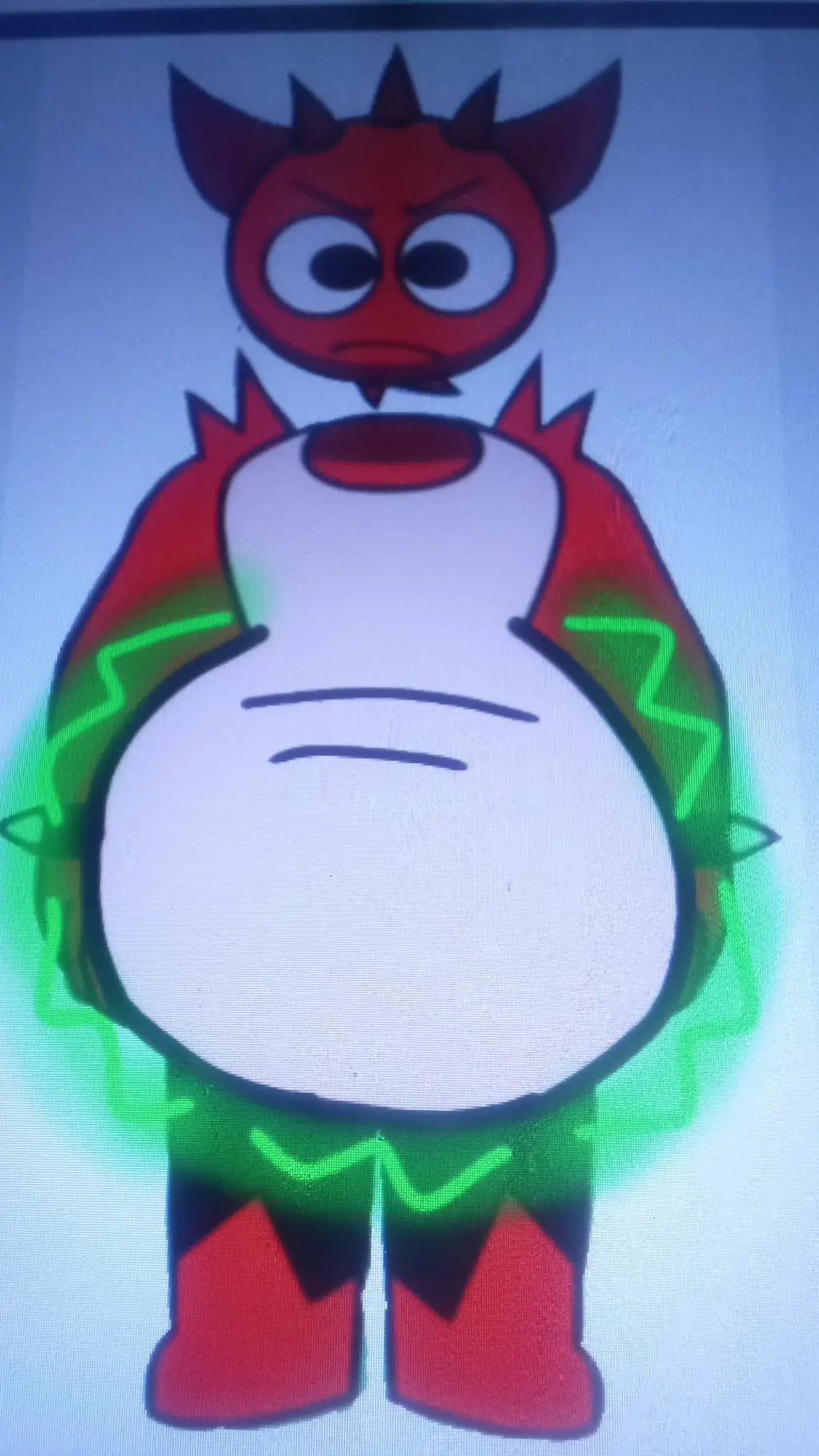 ai character: Raddy vore you background