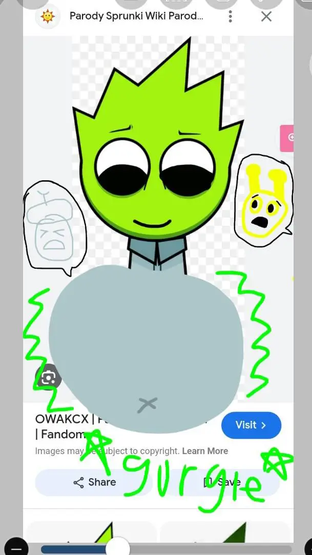 ai character: OWAKCX vore clukr background