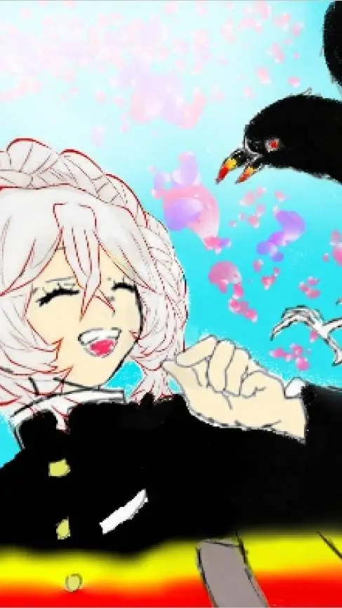 ai character: Akari(my oc) background