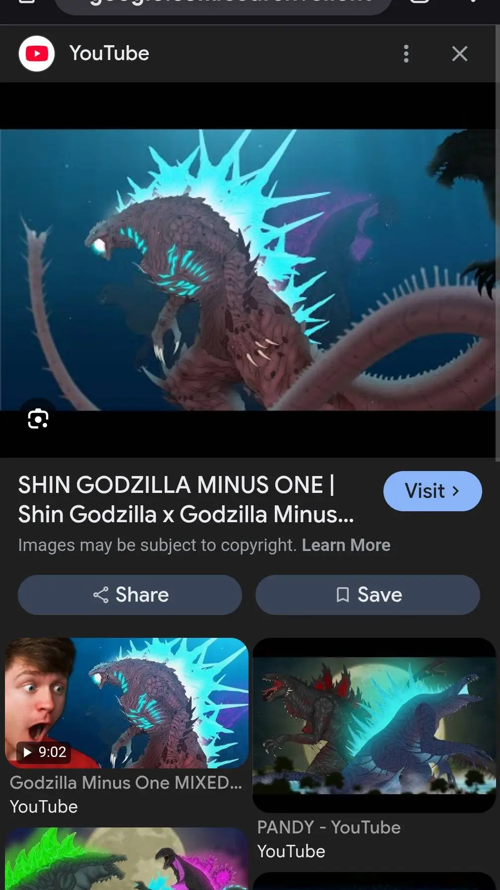 ai character: Shin Godzilla -1 background